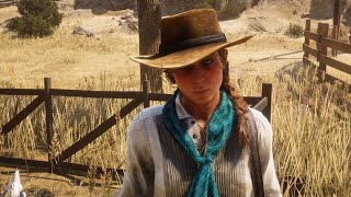 John shows his gun to Sadie