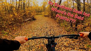 Moose Mountain Provincial Park In the Fall on a Mountain Bike