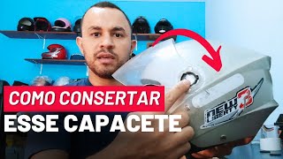 How to repair the visor of the Pro Tork Open Face New Liberty 3 Helmet #atalaiacapacetes