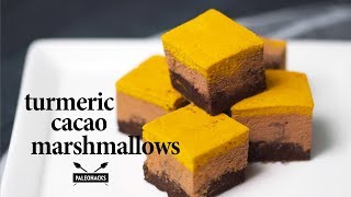 Turmeric Cacao Marshmallows