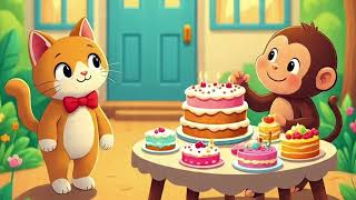 Panchtantra ki majedar kahaniyan murkh gadha teen dost bandar aur billi #kidsvideos 