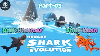 Hungry Shark Evolution: (Part-03) with Rayyan & Mirha
