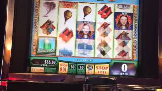 LIVE PLAY on Wizard of Oz Slot Machine