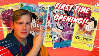First Time Opening One Piece Cards!! | OP-O7 500 Years Into The Future Opening