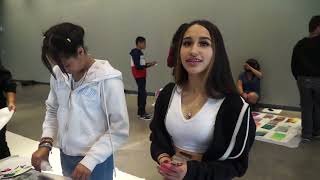 Artist Nani Chacon designs mural with New Mexico youth