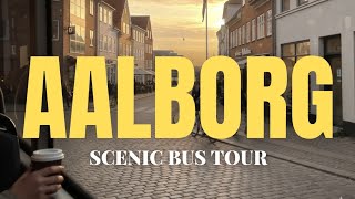 Relaxing Bus Ride Through Aalborg, Denmark | Scenic Streets & Danish Life 🚌✨