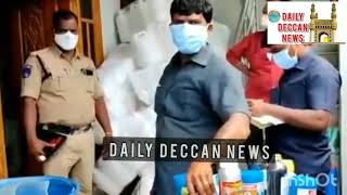 corona cases/ doctors ki laparwahi / duplicate sanitizer ka karobar./ (DAILY DECCAN NEWS).