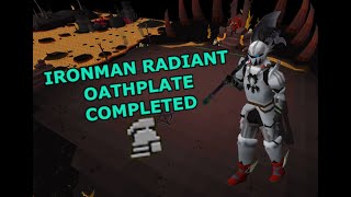 Ironman Completing All 5 Radiant Oathplate Contracts - Strategy and Full Kills