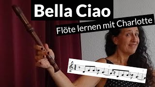 A hit on the recorder! Bella Ciao