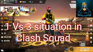 When 1 Hacker Vs 3 pros #Rick Gaming