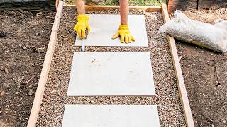 How to Make a DIY Gravel Path