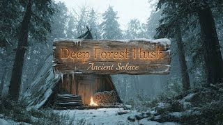 Quiet Snow-Kissed Hermitage ❄️ Medieval Healing Music (1 Hour)