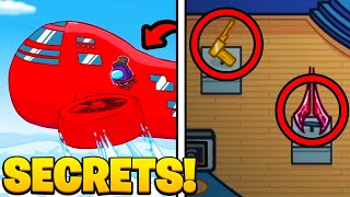 ALL Among Us SECRETS On AIRSHIP! (Early LOOK!)