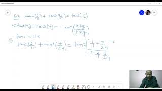 N.C.E.R.T INVERSE TRIGONOMETRY CLASS 12 EX2.2 QUES NO. 3 // MAGIC OF PHYSICS AND MATHS WITH ADVIK