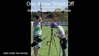 One Arrow Shoot Off Anthony Marino III vs Bryan Brady SoCal Showdown 2025 | Olympic Recurve