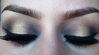 Two toned eyeshadow makeup tutorial