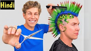 Best Haircut Wins $1,000! | Stay Wild Hindi | Stay Wild Video In Hindi