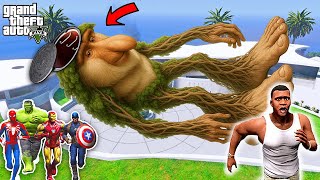 Franklin Enter Inside Brr Brr Patapim For Save Avengers in GTA 5 | GTA5 AVENGERS