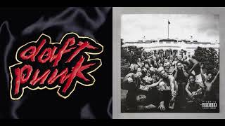Daft Punk - Da Funk but it's King Kunta by Kendrick Lamar (mashup)