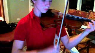 Leap the Precipice (Battle Music) on violin from Eternal Sonata