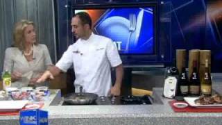 Let's Eat! AZN Azian Cuizine makes Azian Spiced Surf & Turf Satay