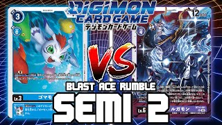 Gomamon VS FenriLoogamon!! | Digimon Card Game: BT14 Blast Ace Rumble (SEMIFINAL 2)