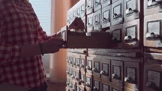 Library Archive Stock Video