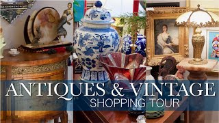 Antiques Vintage Luxury Interior Design Shop Walking Tour! Elegant Decor Furniture CLASSIC Home 2026