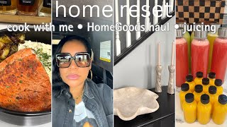 VLOG..| COOK WITH ME | HOMEGOODS SHOPPING/HAUL  | SPROUTS SHOPPING + HAUL | JUICING + MORE!
