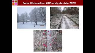 2025 Weihnachten
