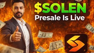 $SOLEN Presale Is Live | Grab Your Tokens Before It Ends