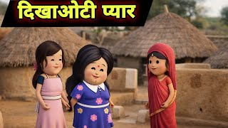 ललका 😃और बड़की😄 जीजी 🥰😡दाखिन्हा के साथ करी दिखाओटी प्यार 😮awadhi cartoon comedy 😭😂😮😃😡
