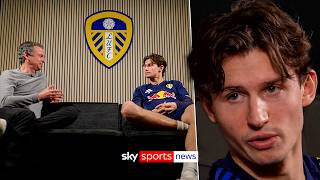 Brenden Aaronson discusses Leeds United's survival hopes