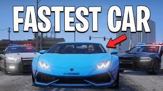I Became A Getaway Driver In The Fastest Car on GTA 5 RP