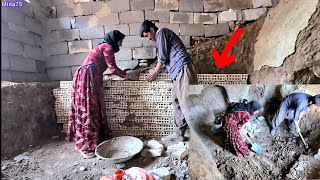 From village to home:✨️ Jamshid and Mina's journey to a new life! 🏡❤️🙏