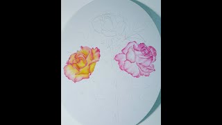 Let's Paint Leaves, Stems & Rose Petals Using Oil Paints