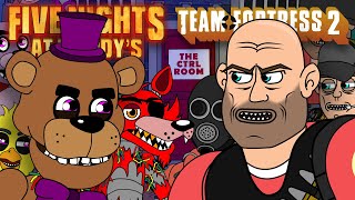 FNAF vs TF2 (Parody Horror Animation)