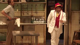 Malcolm X and Redd Foxx Washing Dishes at Jimmy's Chicken Shack in Harlem
