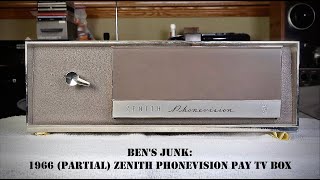 Oddity Archive: Episode 267.5 – Ben’s Junk: 1966 (partial) Zenith Phonevision Pay TV Box