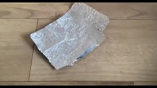 Eating paper foil?😅✌🏼