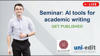 Get published! Enhance your academic English writing with AI tools | NTNU LIVE SEMINAR