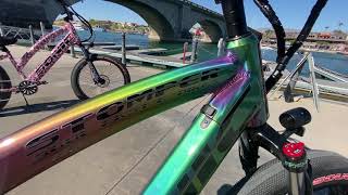 The coolest finish in the electric bike industry. 1000W High Octane SABER Pro SS