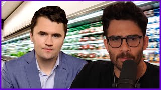 HasanAbi Reacts to Charlie Kirk Afraid of "Woke" Condiments