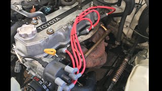 1994 Toyota Pickup ignition wire / coil retrofit on 22RE motor - what's up w/ these thin ass wires?
