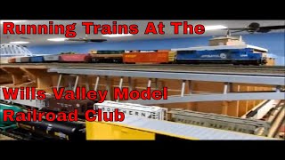 Running Trains at the Wills Valley Model Railroad Club