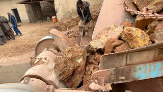 “Stone Crusher Machine:A Giant at Work “The Power of Stone:Machine Working in Action….