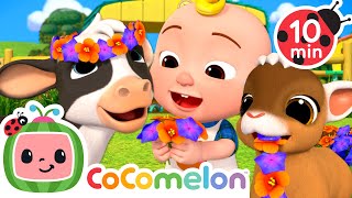 Baby Farm Animals Escape 🐮 10 MIN LOOP |  Karaoke Nursery Rhymes & Kids Songs - CoComelon