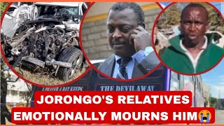CYRUS JIRONGO RELATIVES EMOTIONAL MOURNING AFTER RECEIVING NEWS OF HIS DEATH IN A TRAGIC ACCIDENT 