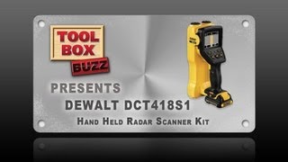 DEWALT DCT418S1 Hand Held Radar Wall Scanner