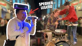 Drumming with Guelphs SPEAKER LEGEND